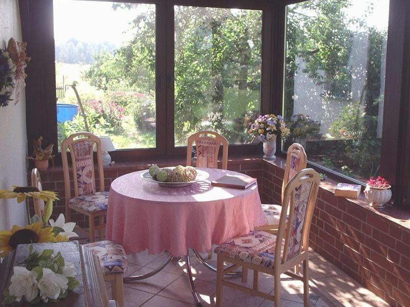 Pension Am Hasenberg Markische Heide ภายนอก รูปภาพ